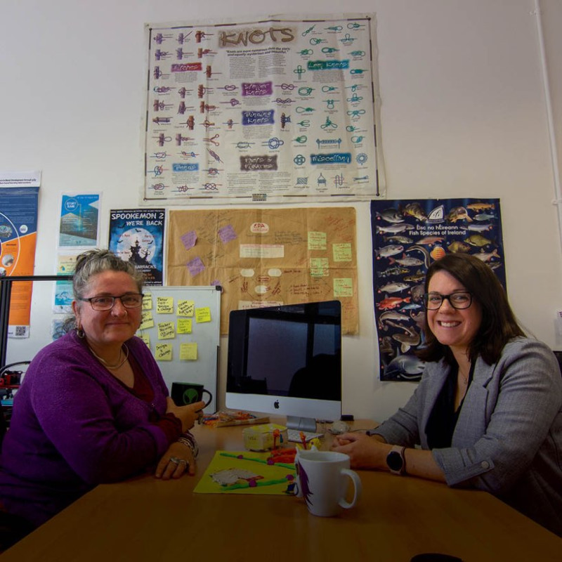 Anita McKeown and Rebecca White.