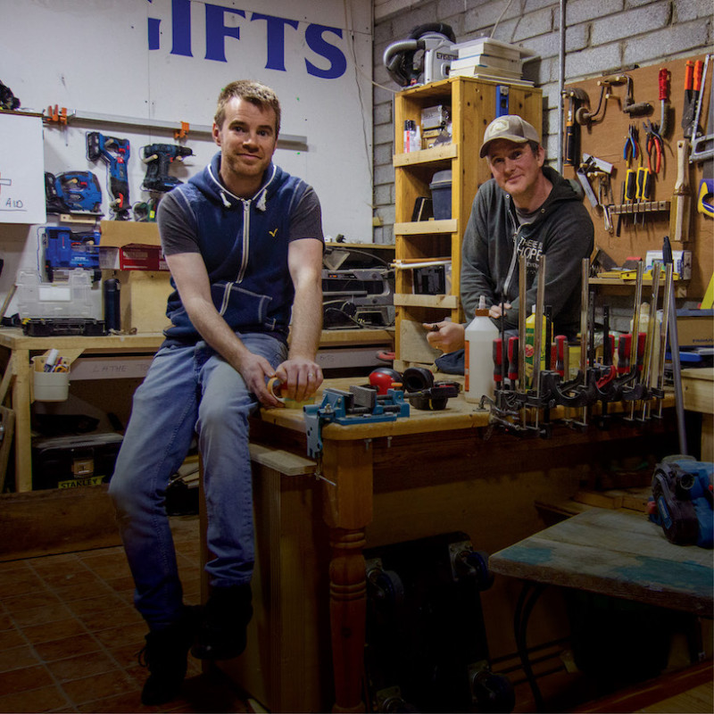 Peter Collins and Gareth Hayes.